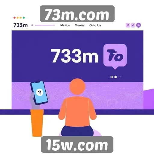 Experiência do usuário no site 73m.com